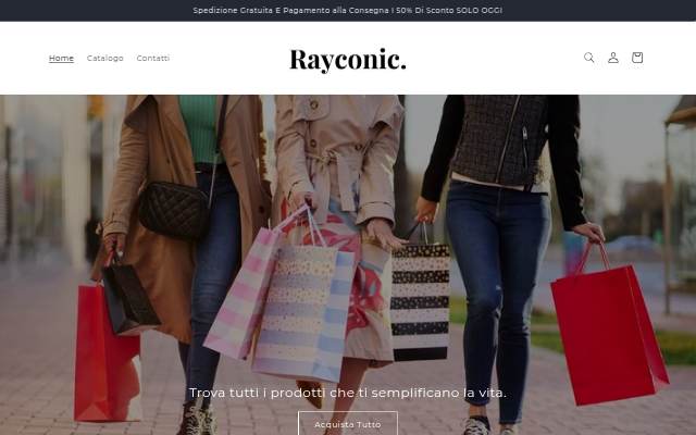 Rayconic storefront