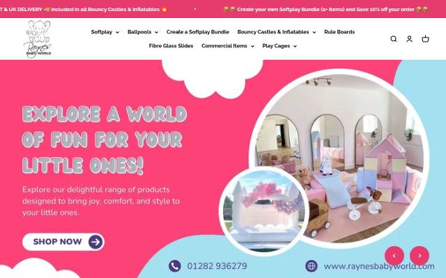 Raynes Baby World storefront