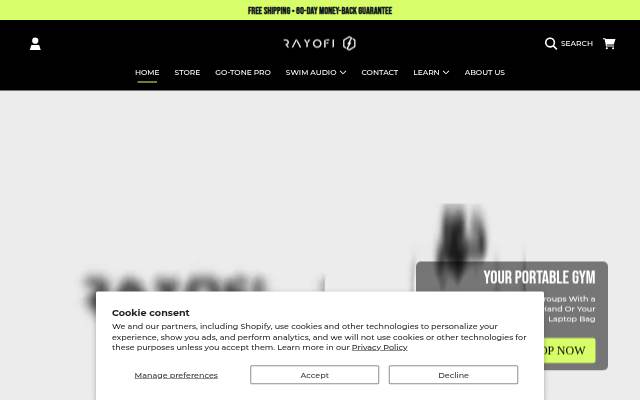Rayofi storefront
