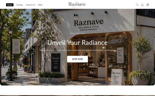 Raznave storefront