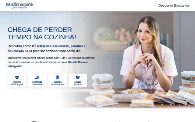 Receitas Saudáveis para Congelar storefront