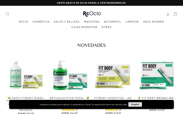 RcOcio storefront
