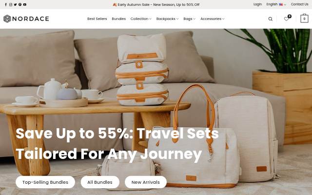 Nordace storefront