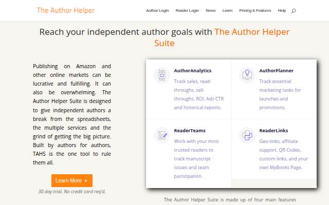 Escaparate de The Author Helper