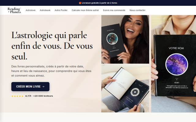 L'astrologie qui parle enfin de vous storefront