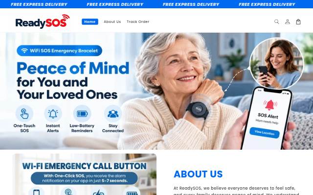 READYSOS storefront
