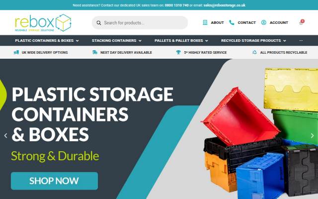 Rebox - Reusable Storage Solutions storefront