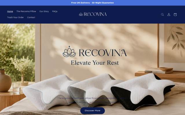 RECOVINA storefront