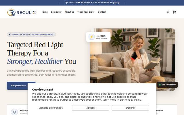 RECULIX storefront
