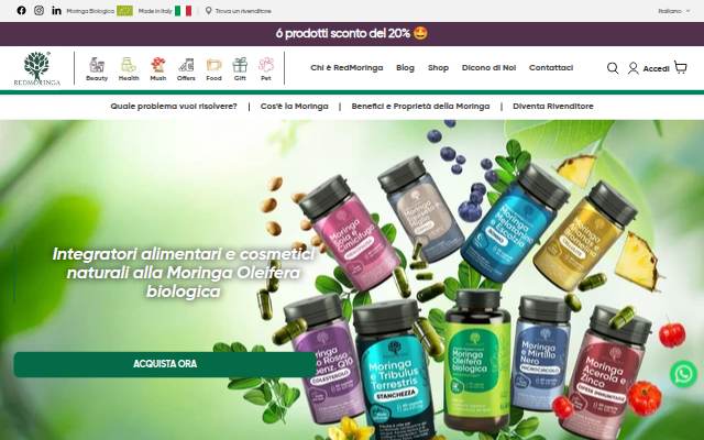 Montra da RedMoringa