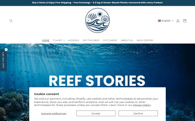 Montra da Reef Stories