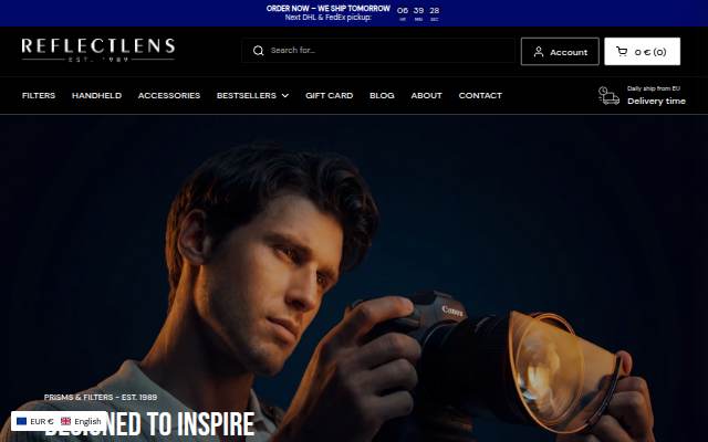 REFLECTLENS® storefront