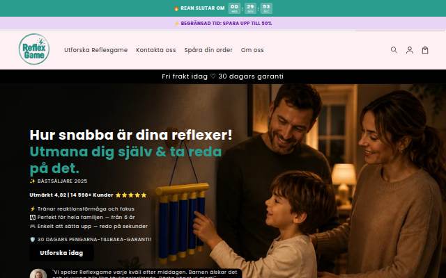 Reflexgame storefront