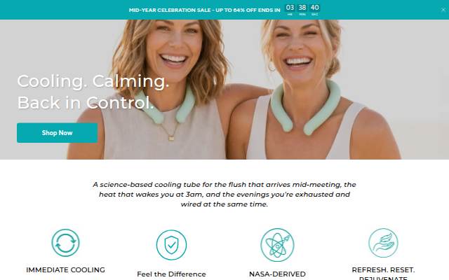 Refresh &amp; Cool storefront