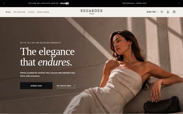 REGARDER ATELIER storefront