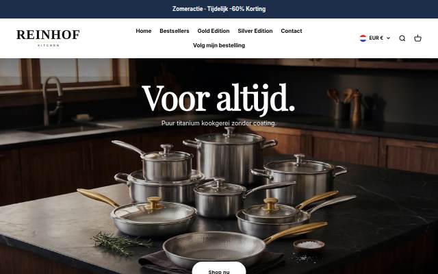 Reinhof Kitchen storefront