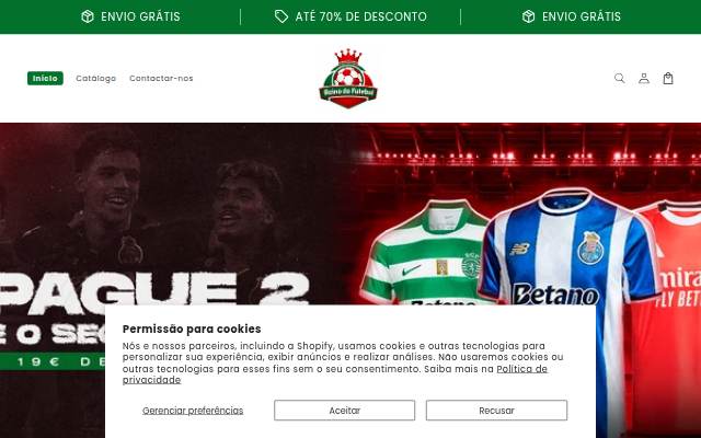 Montra da Reino do Futebol
