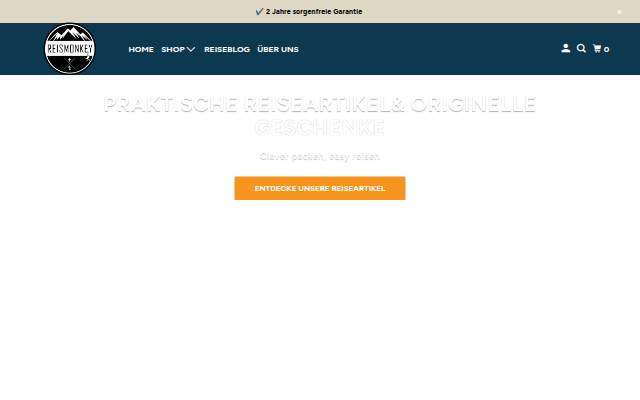 Reismonkey DE storefront