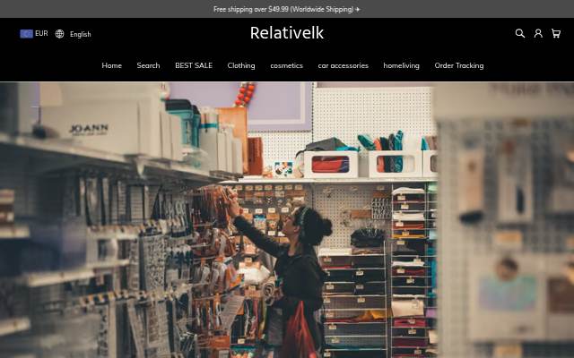 Relativelk storefront