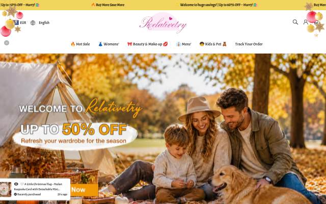 Relativetry storefront