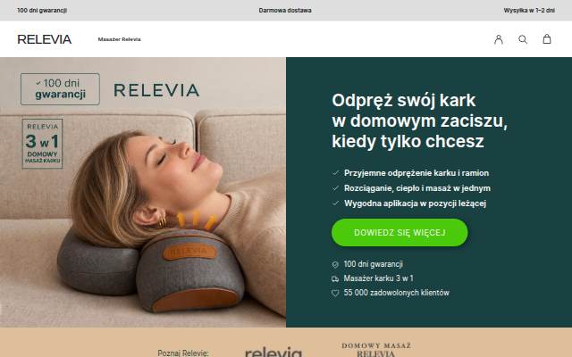 Relevia storefront