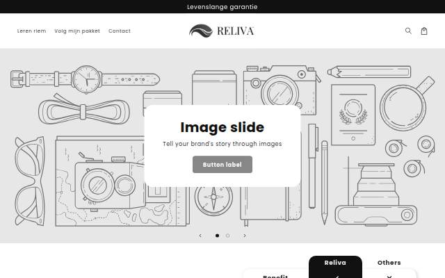 Reliva storefront