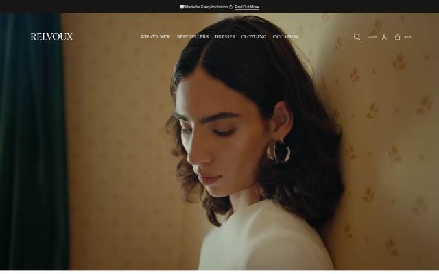 Relvoux Womenswear storefront
