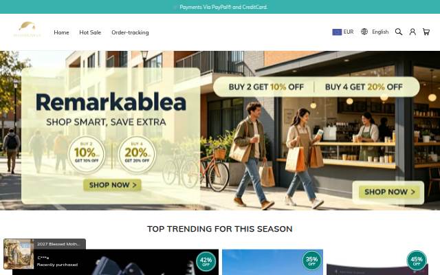 Remarkablea storefront
