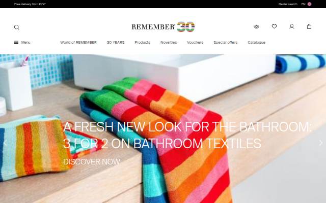 Startseite von Remember