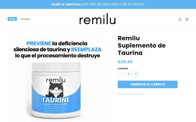 Remilu storefront