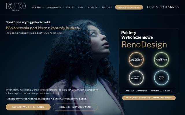 RenoDesign — Wykończenia mieszkań pod klucz storefront