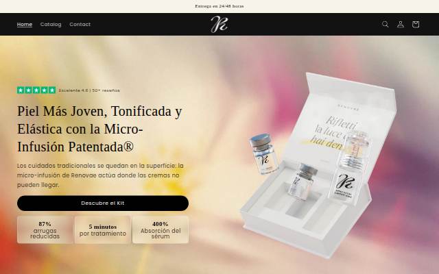 Renovae Es storefront