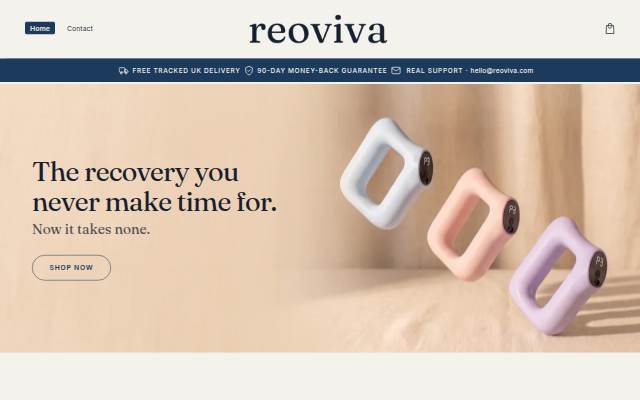 Reoviva.com storefront