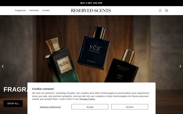 reservedscents storefront