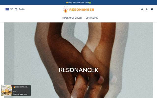 Resonancek storefront