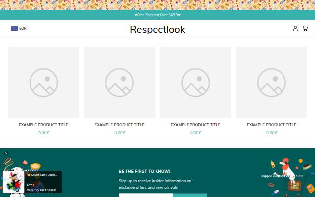 Respectlook storefront
