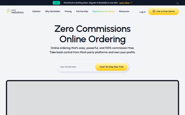 Zero Commission Online Ordering for Restaurants storefront