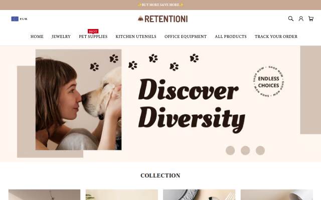 RETENTIONI storefront