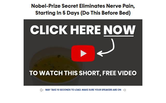 Startseite von Nerve Recovery Max