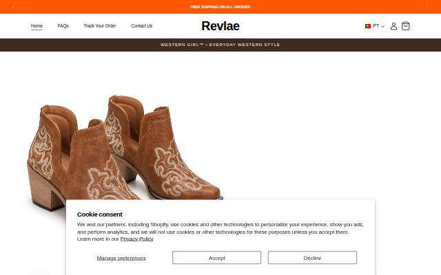 Revlae storefront