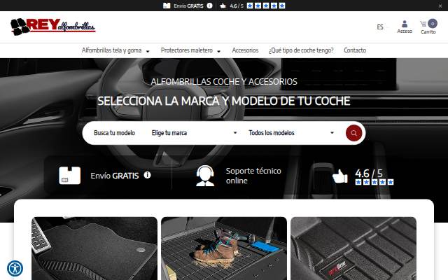 Rey Alfombrillas® storefront