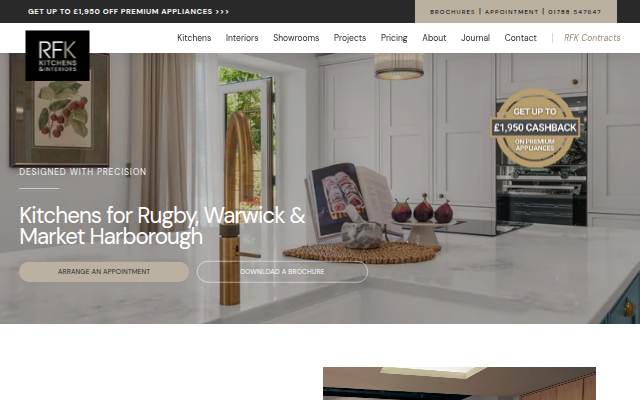 RFK Kitchens &amp; Interiors storefront