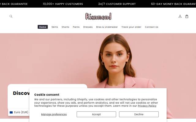 Rianmond storefront