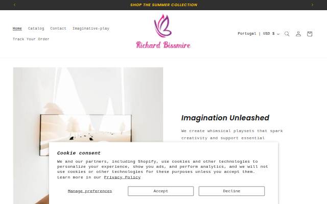 Richard	Bissmire storefront