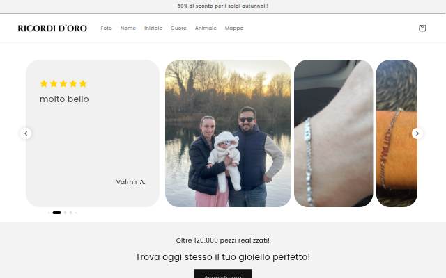 Ricordi d’Oro storefront