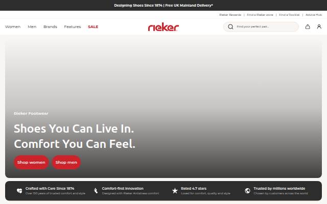 Montra da Rieker.co.uk
