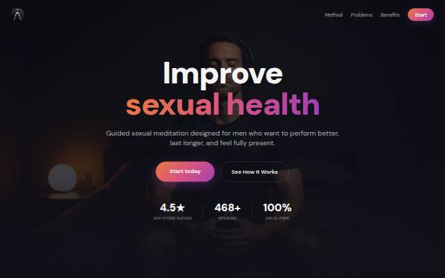Rino: Meditation App for Men's Sexual Health & Performance storefront