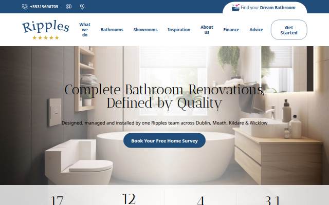 Startseite von Bathroom Renovation Specialists Dublin