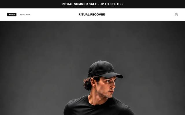Ritual Recover storefront