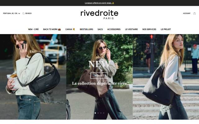Rivedroite Paris storefront
